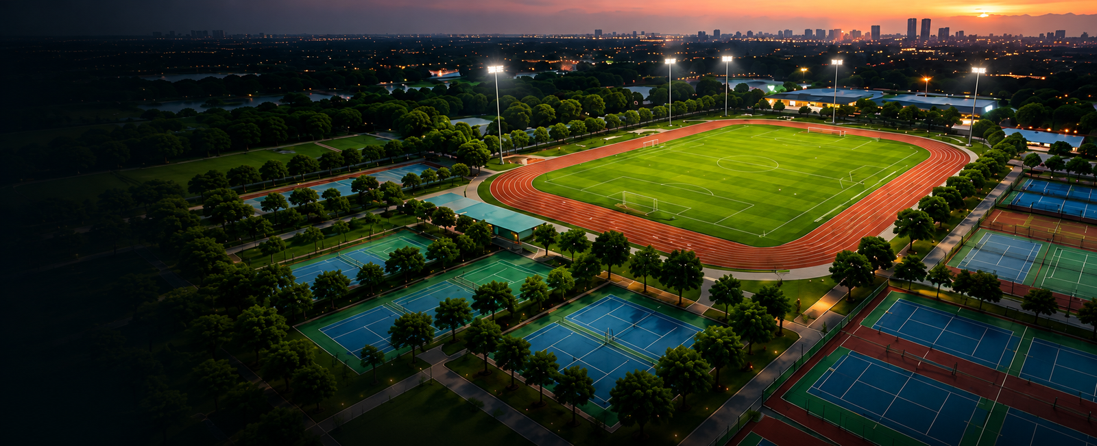 Sports Field Stadium