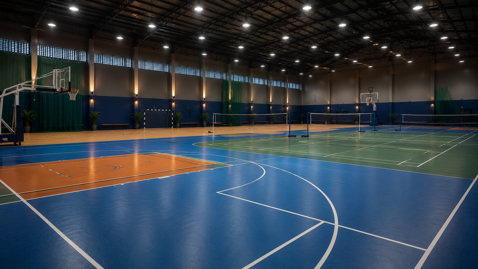 Glare-Free Multi-Sport LED Lighting