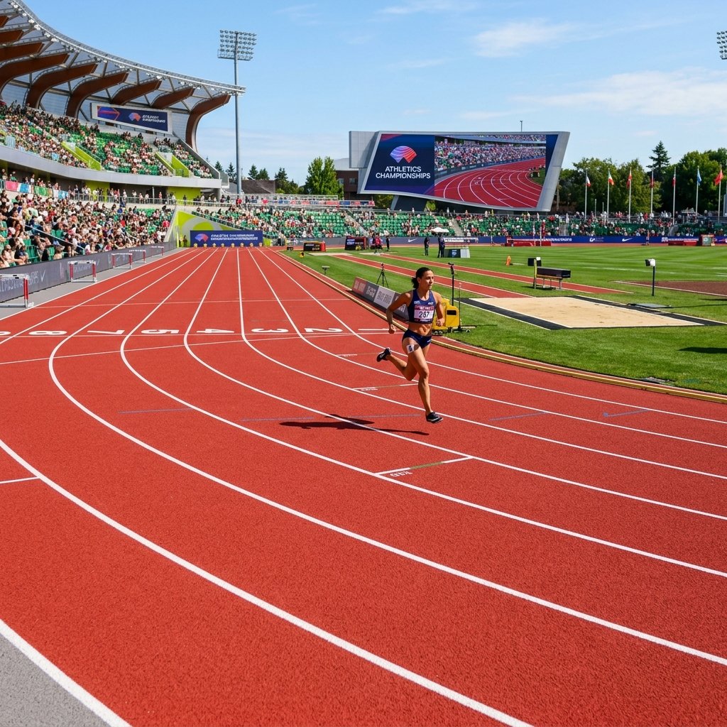 Athletic Tracks Track square