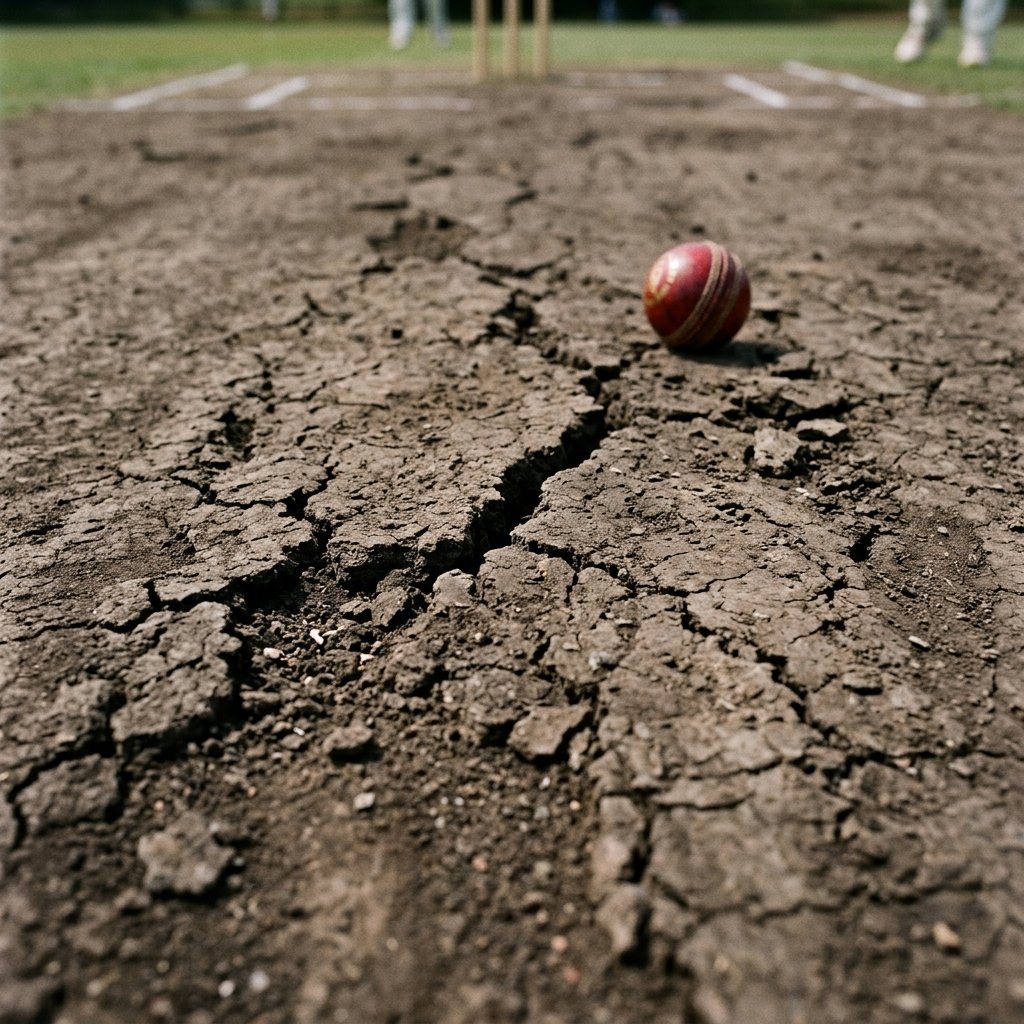 Cricket pitch surface