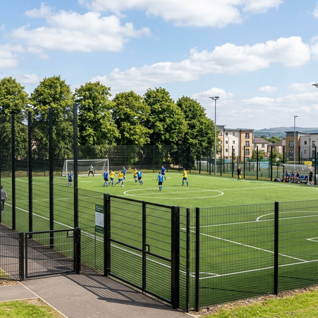 Perimeter Safety Fencing & Windbreak
